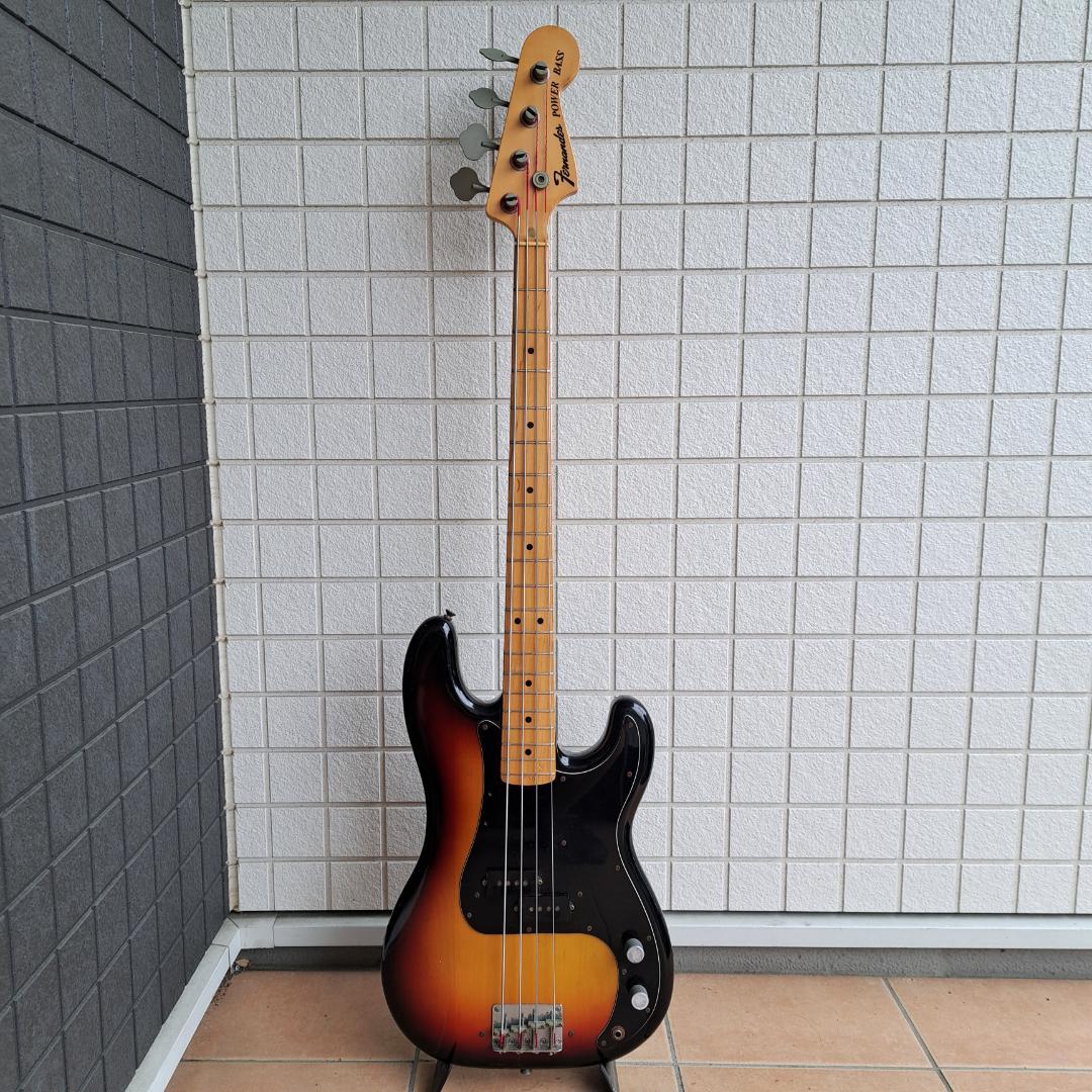 □FERNANDES POWER BASS PB プレシジョンベース 筆記体ロゴ