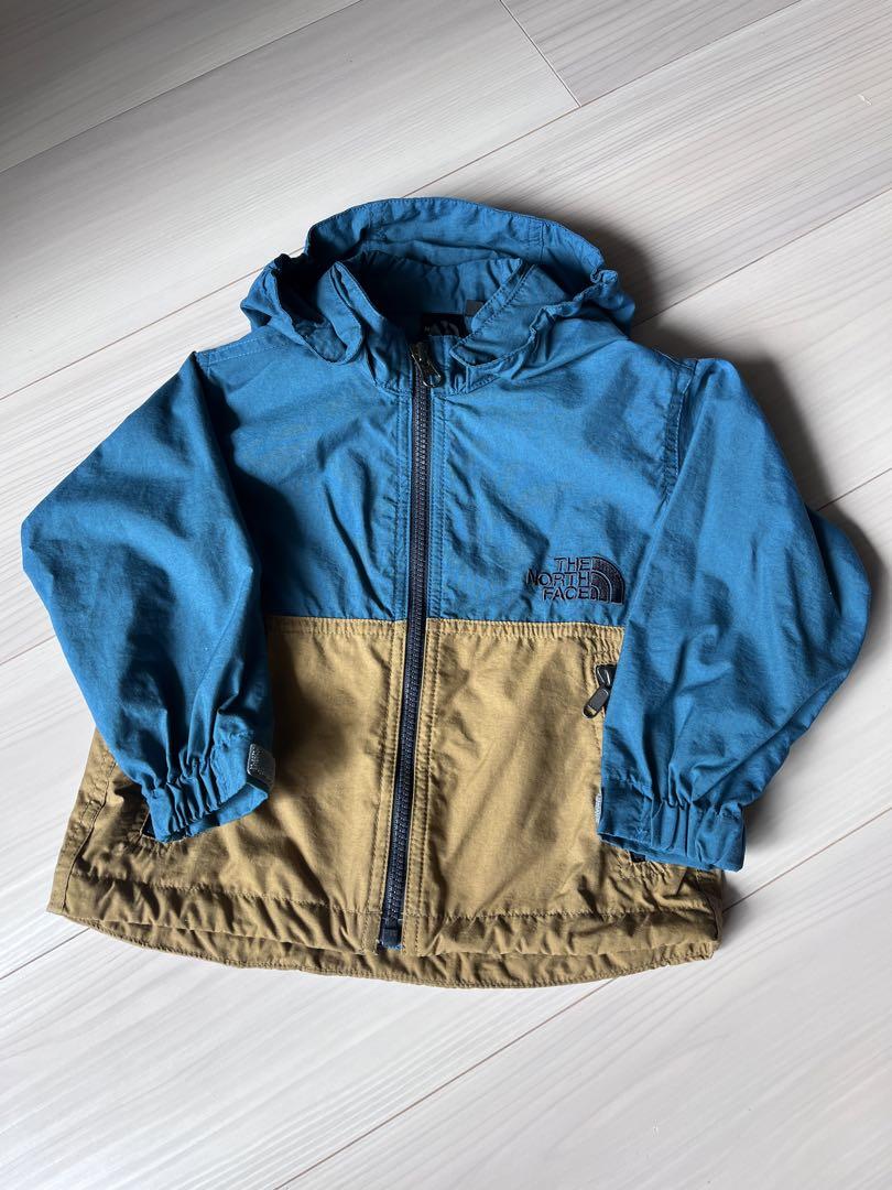 THE NORTH FACE ベビージャケット80㎝ 青・茶色