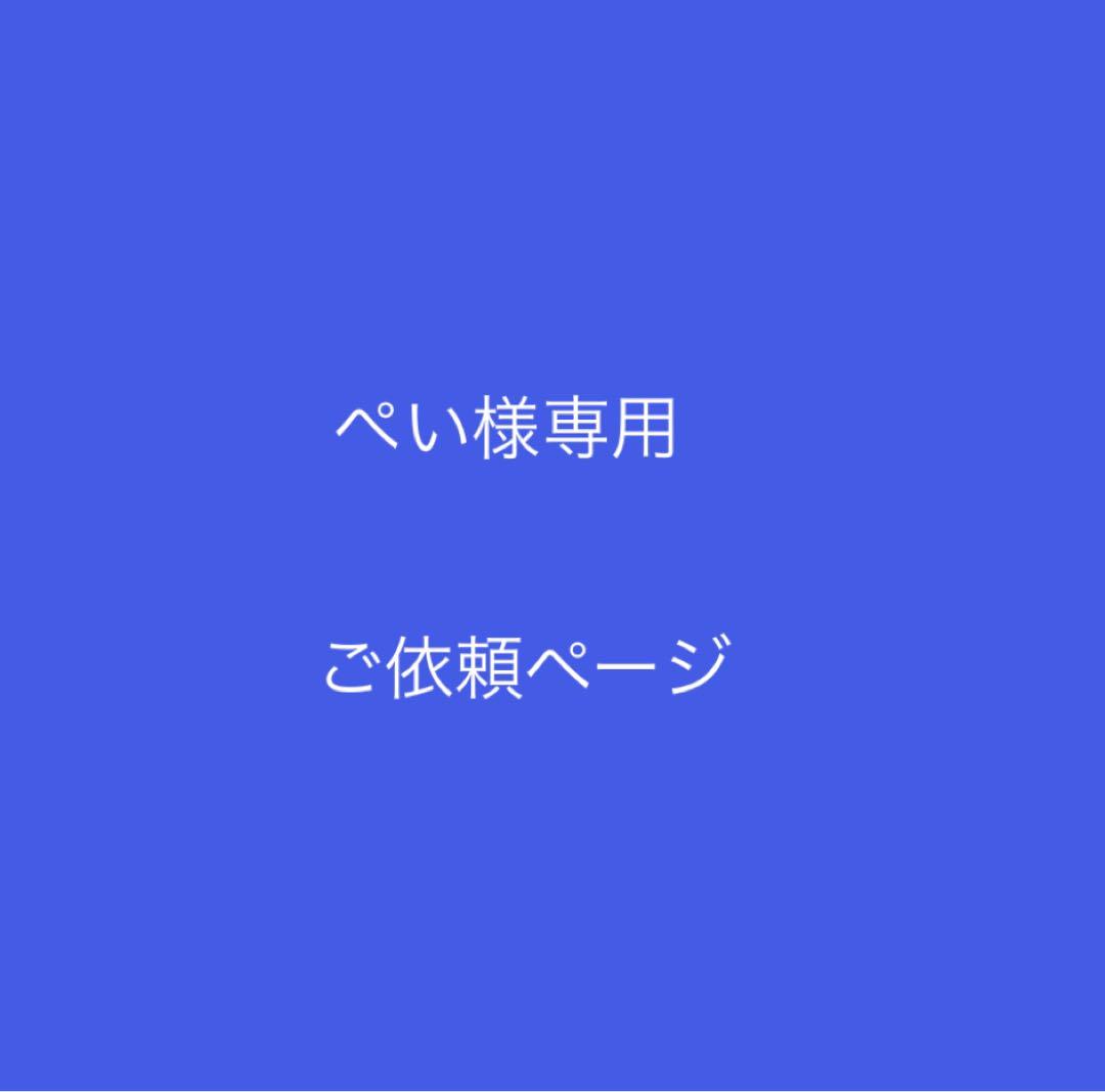 ぺい。様専用ページ