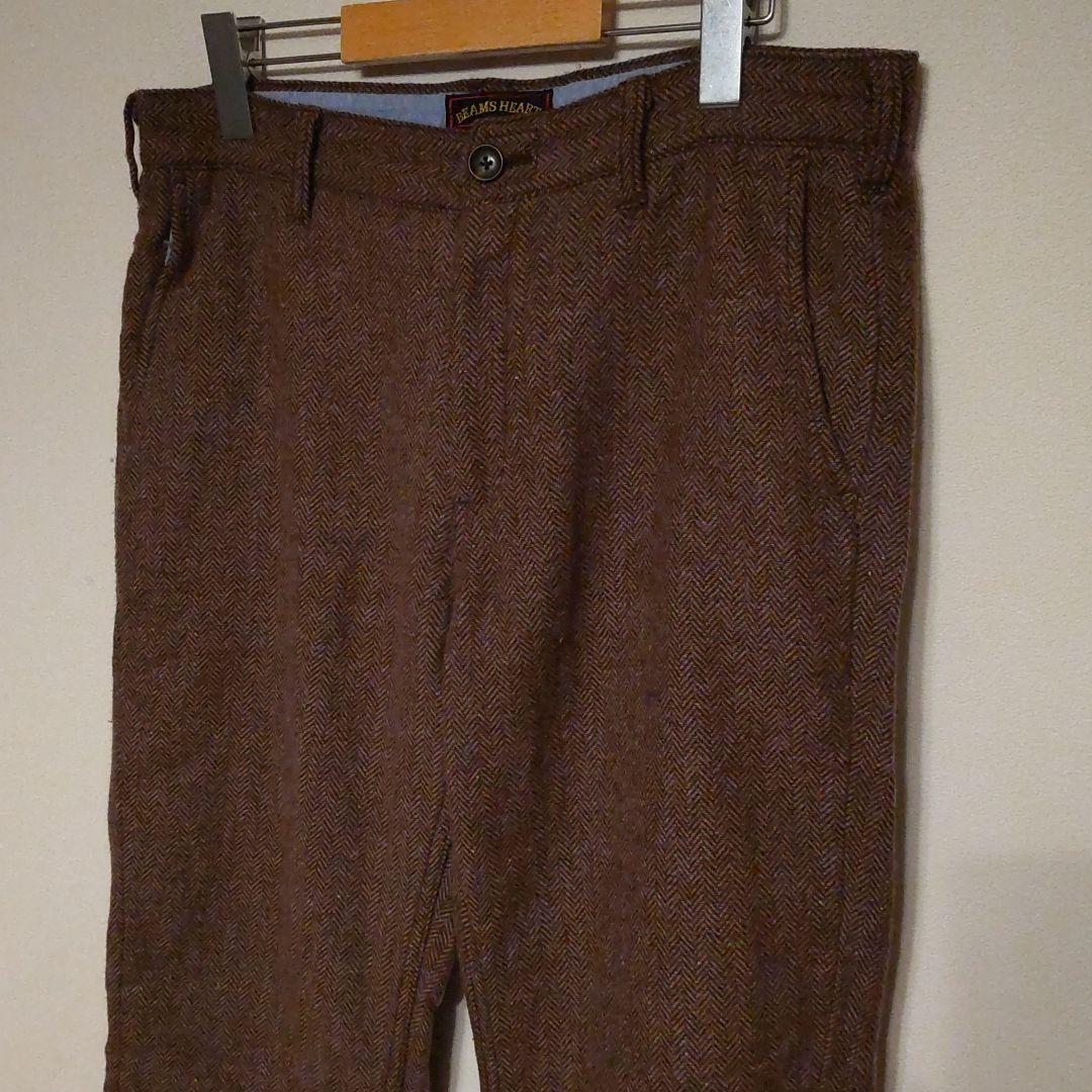 BEAMS　HEART ビームス　ウール　ワークパンツ