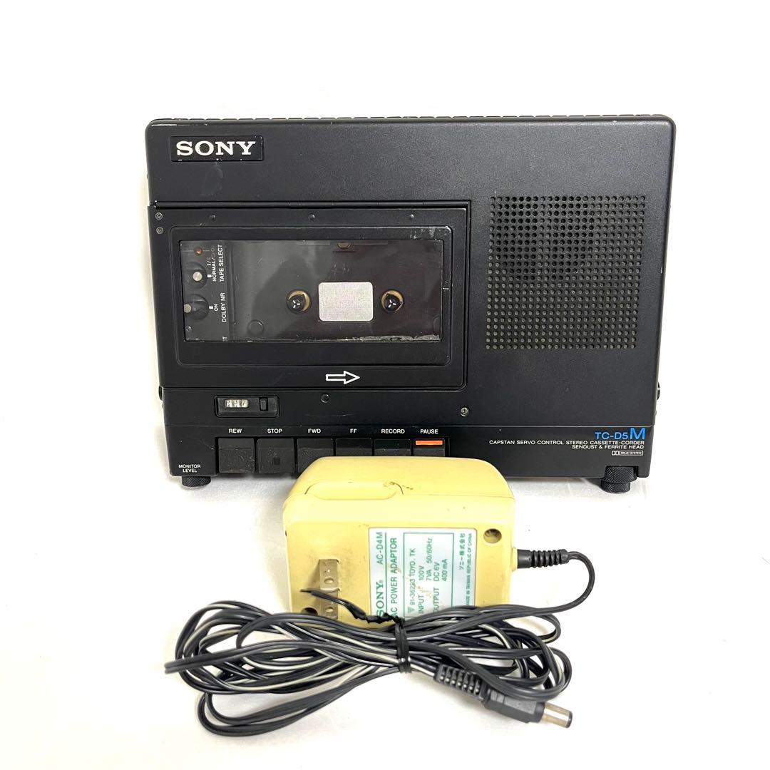 み SONY TC-D5M デンスケ ポータブルカセットレコーダー