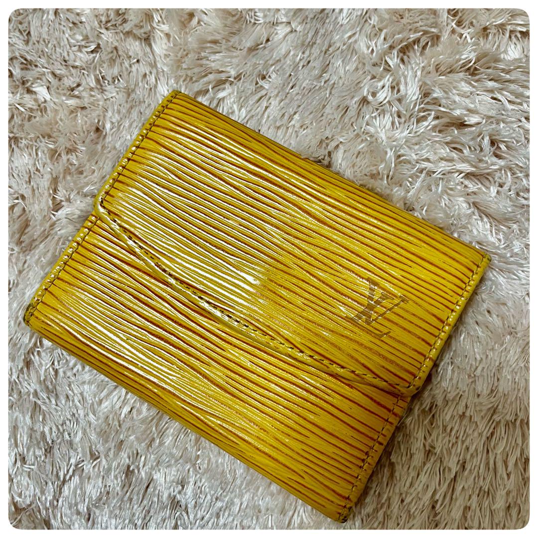 Louis Vuitton エピイエロー 小銭ケース