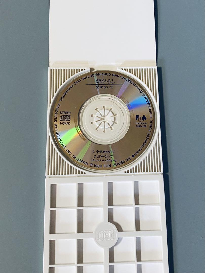 激レア　舘ひろし – 泣かないで　8cm CD シングル