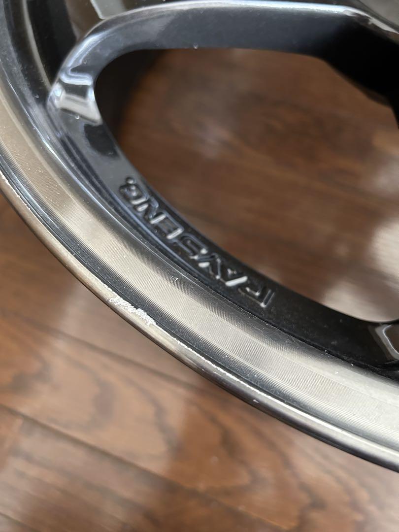 【絶版品】送料込み　TE37SL PWカラー　18インチ　86 スバル車に！！