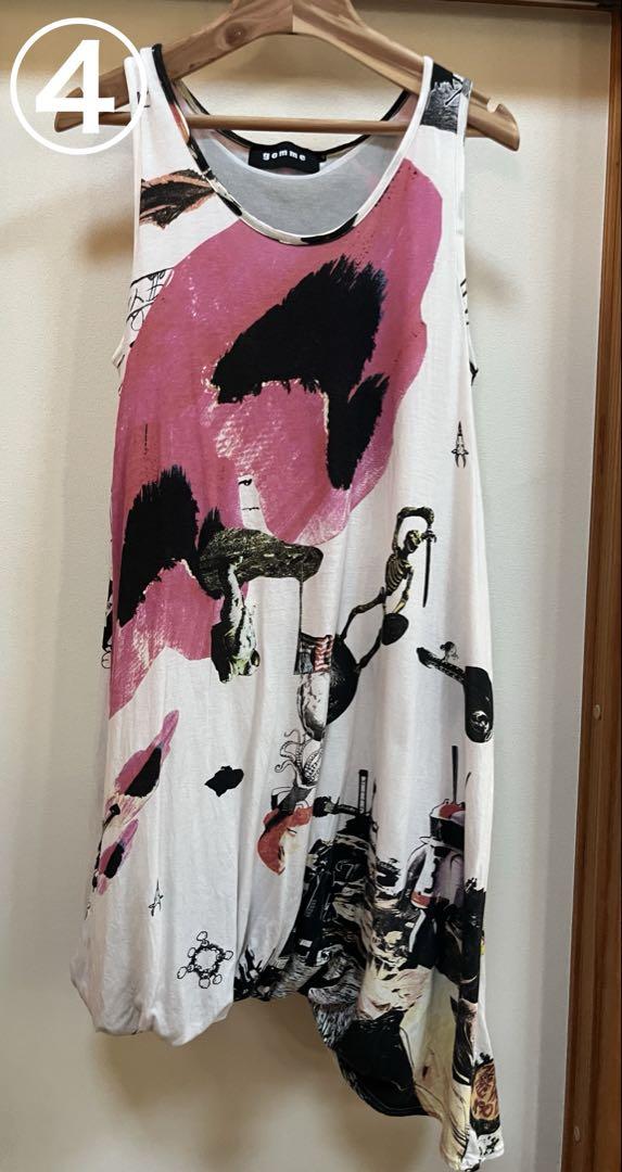 gomme上下合わせおまとめ5枚　ワンピ　シャツ　パンツ　スカート早いもの勝ち！