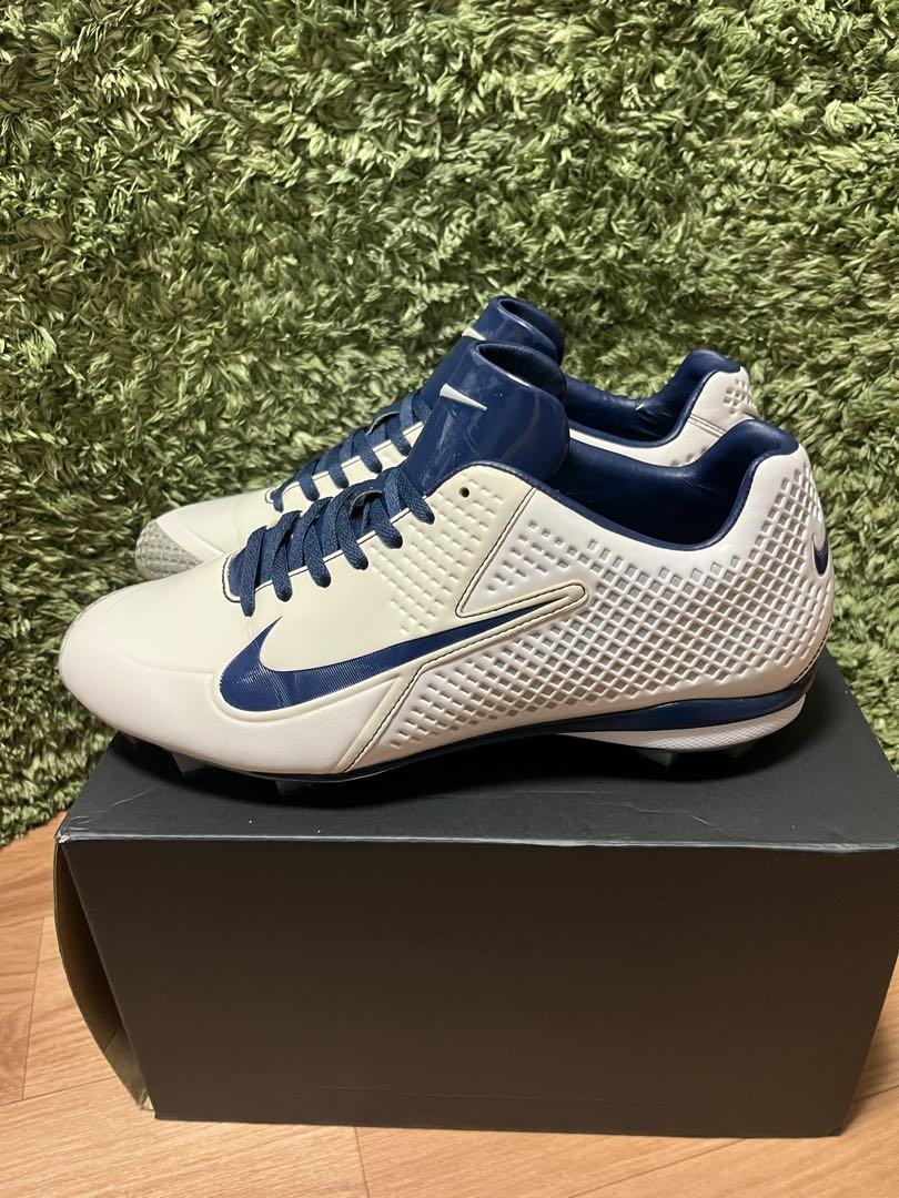 NIKE 野球 ポイントスパイク ホワイト×ネイビー 28.5cm