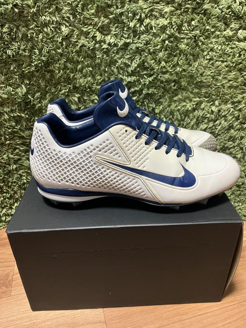 NIKE 野球 ポイントスパイク ホワイト×ネイビー 28.5cm