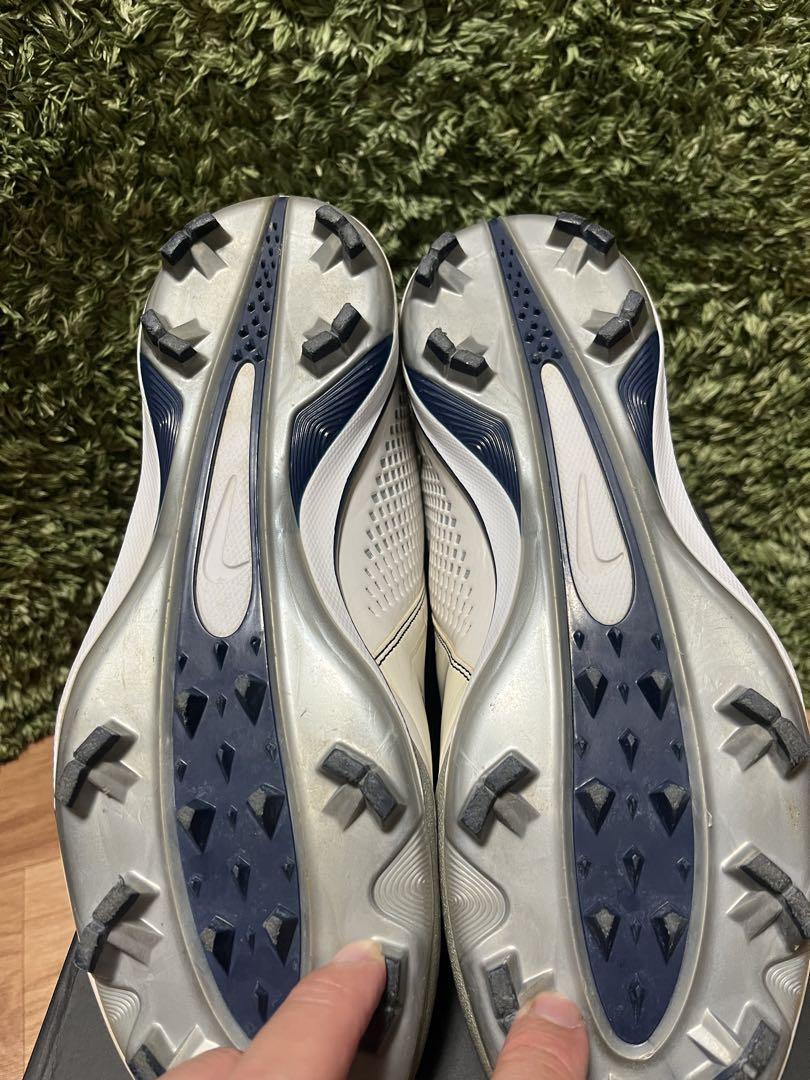 NIKE 野球 ポイントスパイク ホワイト×ネイビー 28.5cm