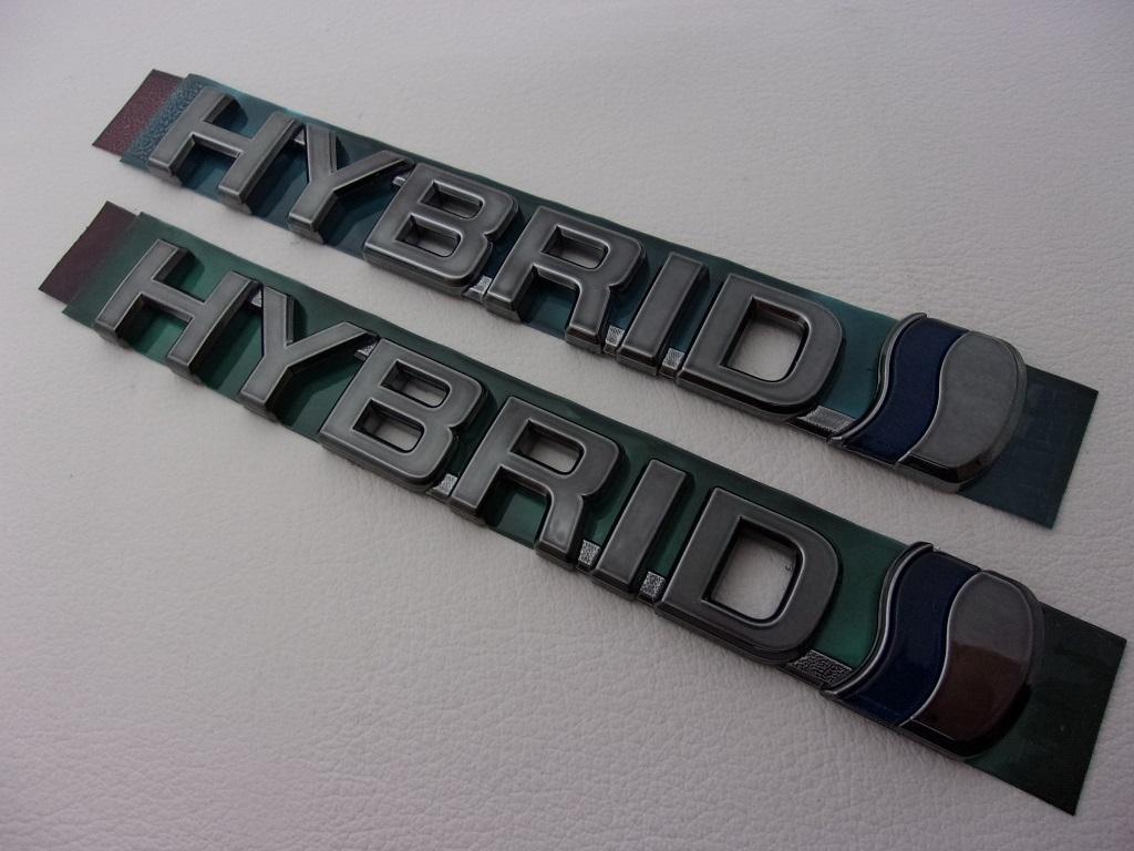 ブラックエンブレム HYBRID文字