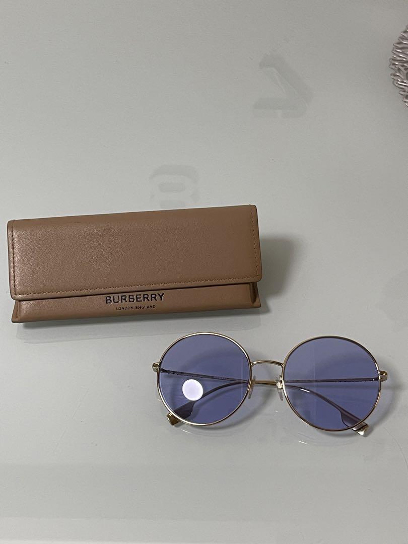 Burberry サングラス　ゴールド