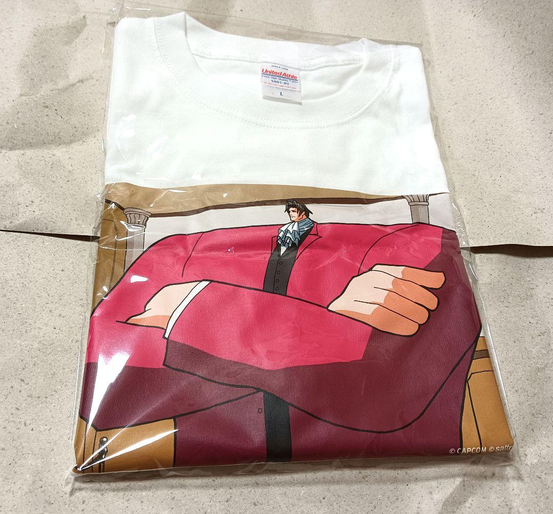 カプくじ sattou×逆転裁判 B賞 Tシャツ 御剣怜侍 - メルカリ