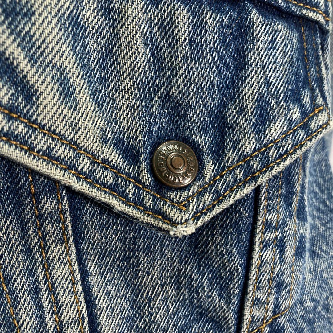 【USA製】80s LEVI'S/リーバイス ビンテージ ボア デニムジャケット