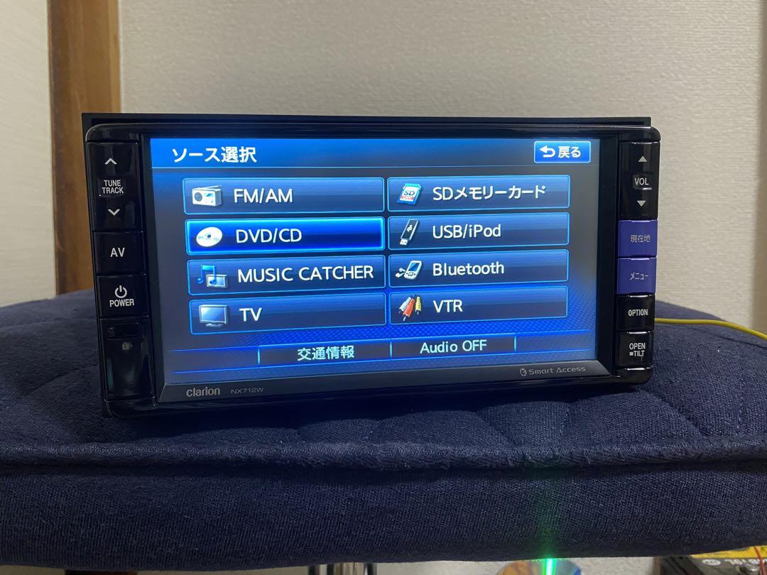 カーナビ clarion NX712W