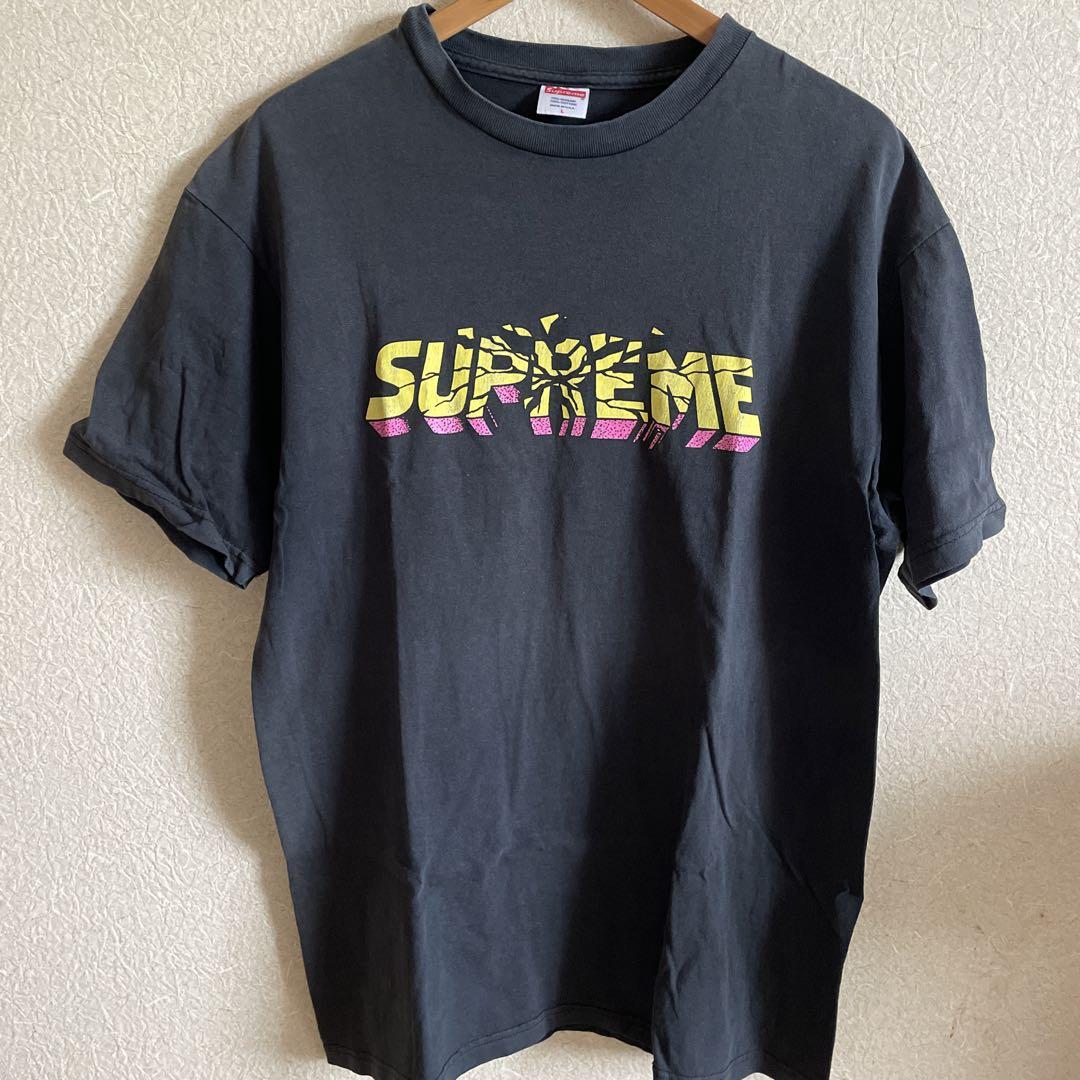 SUPREME カラフルロゴ Tシャツ 黒