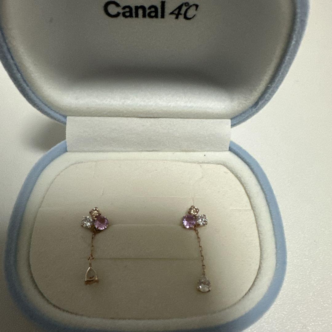 Canal 4℃ フラワー型ピアス