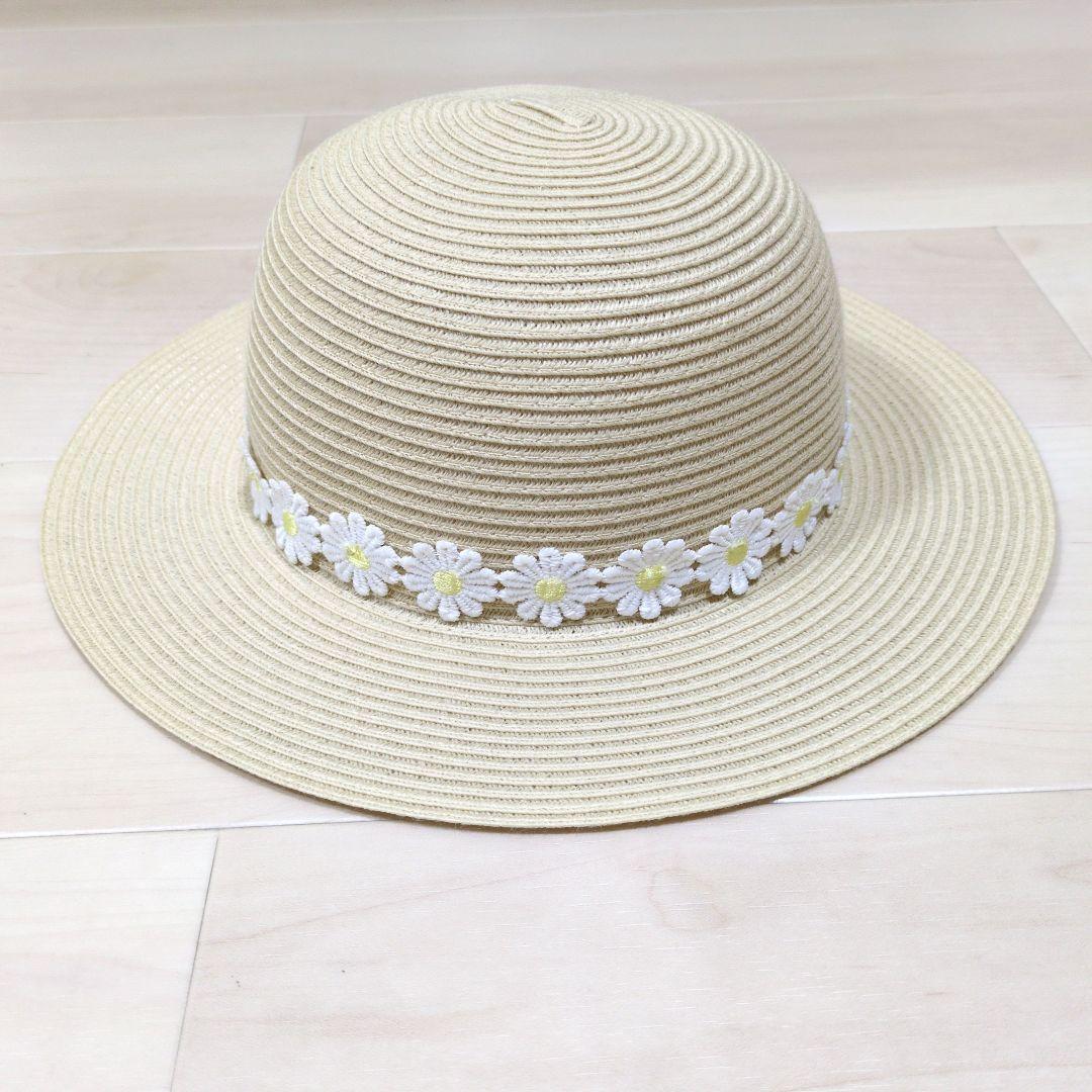 移動帽子屋AURA 麦わら帽子 ナチュラルベージュ PoANCA 美品