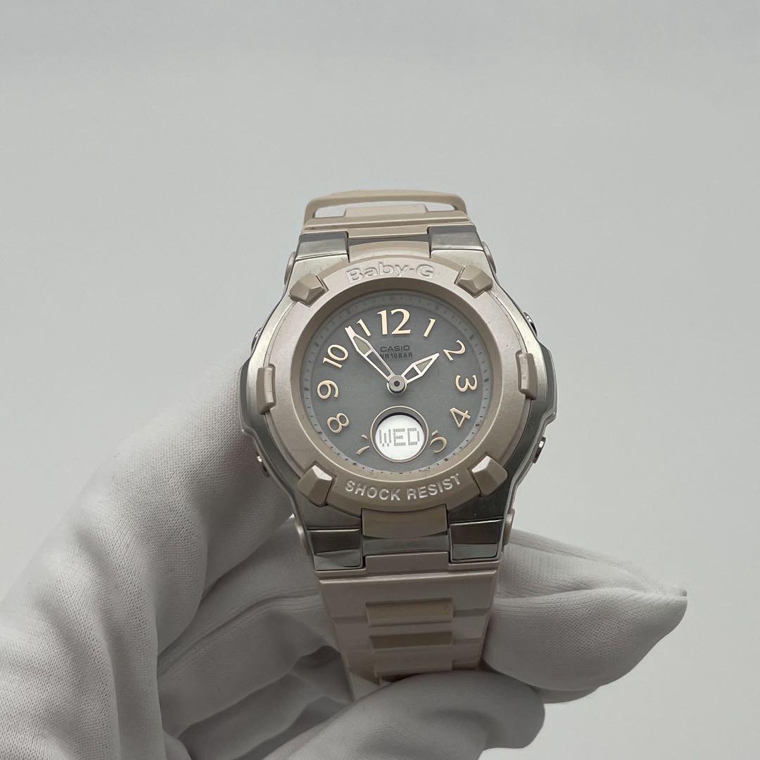 【動作良好】Casio Baby-G デジタル腕時計 BGA-1100-4BJF