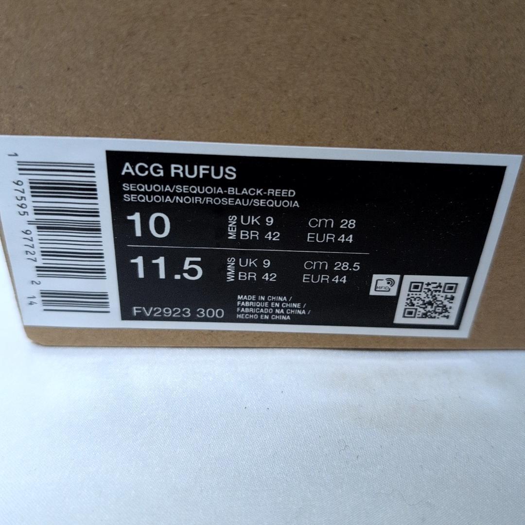 NIKE ACG RUFUS 28cm 中古 美品 箱あり スリッポン