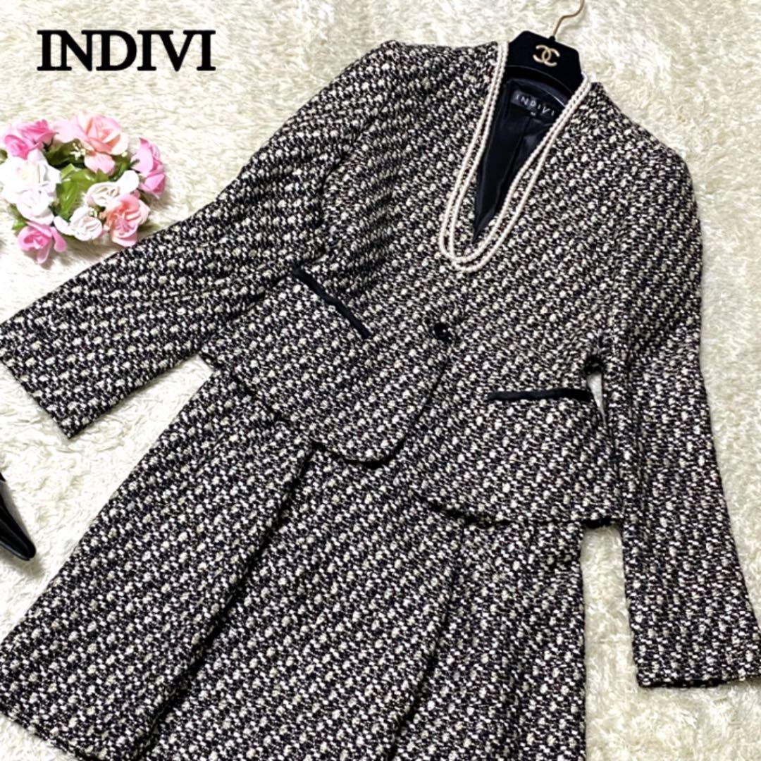 43%割引ブラック系,L出産祝い 極美品✨インディビ スーツ ...