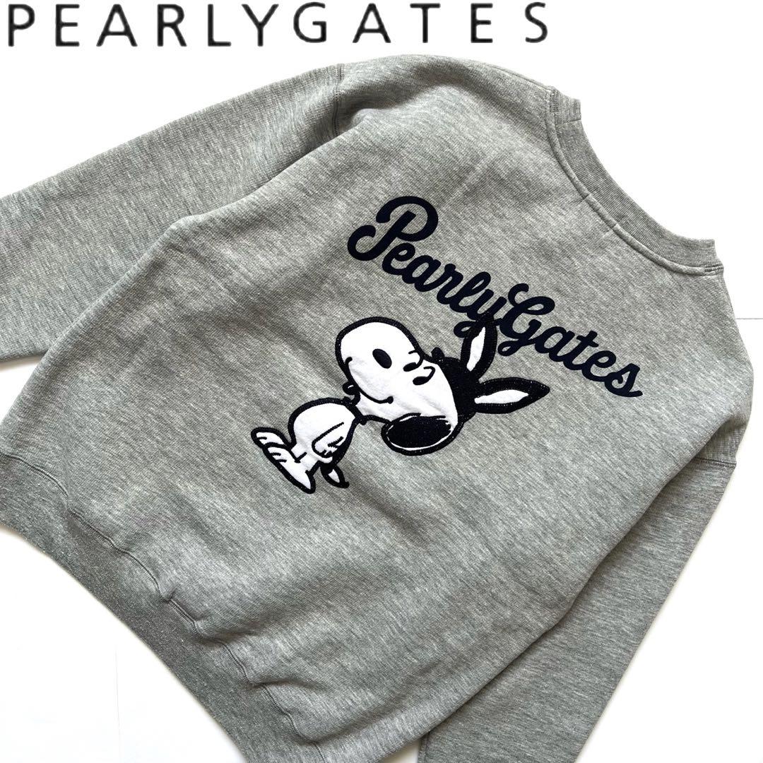 Pearly Gates パーリーゲイツ スヌーピー スウェット トレーナー