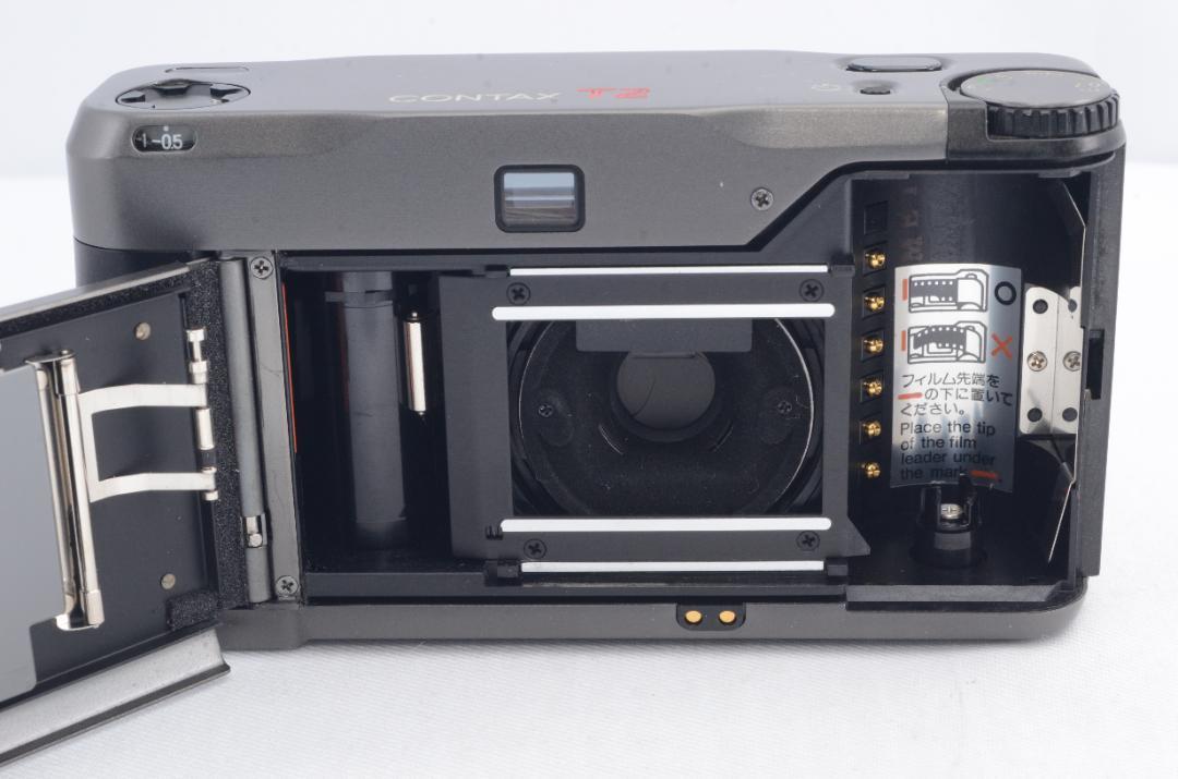 美品★Contax コンタックス T2 チタンブラック コンパクトフィルムカメラ