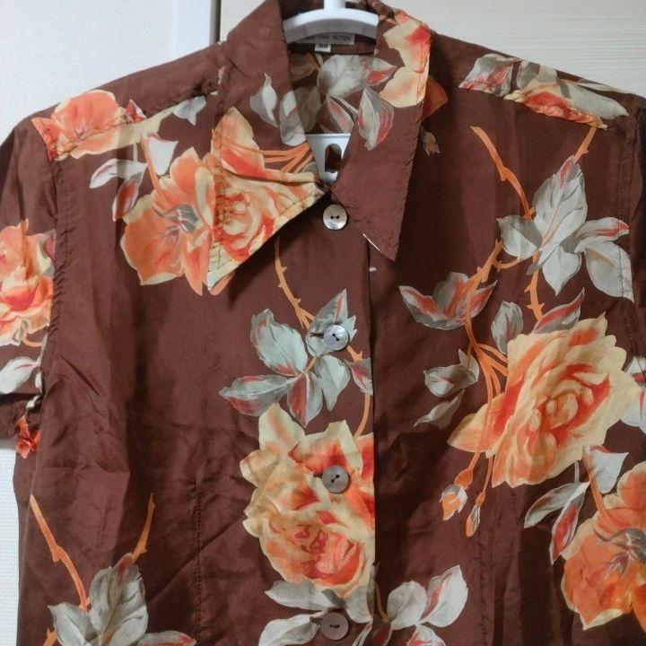 Dries Van Noten★プリントシャツ オーバーサイズ 花柄 シルク シルク Dries Van Noten(ドリス ヴァン ノッテン) シャツ(メンズ
