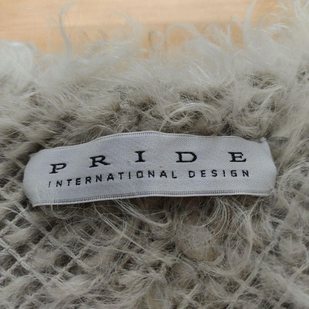 【未使用品】PRIDE プライド フード付きラムファーボレロ 38 画像5
