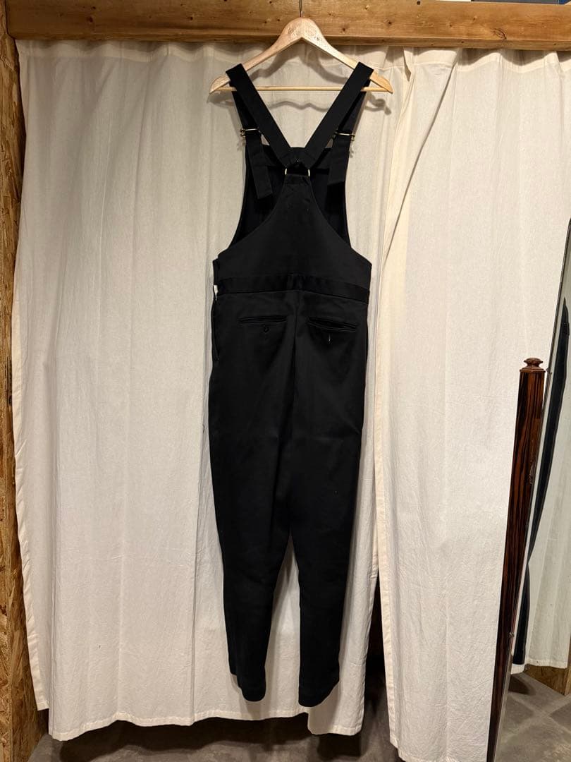 NEAT ブラック オーバーオール　M
