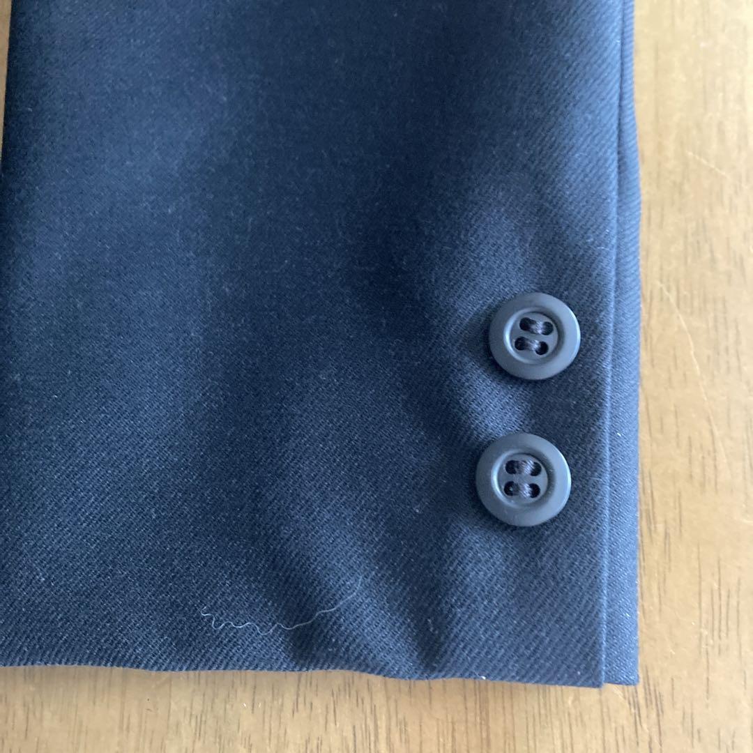 黒のテーラードジャケットスーツ 上下セット　礼服　就活　サイズL