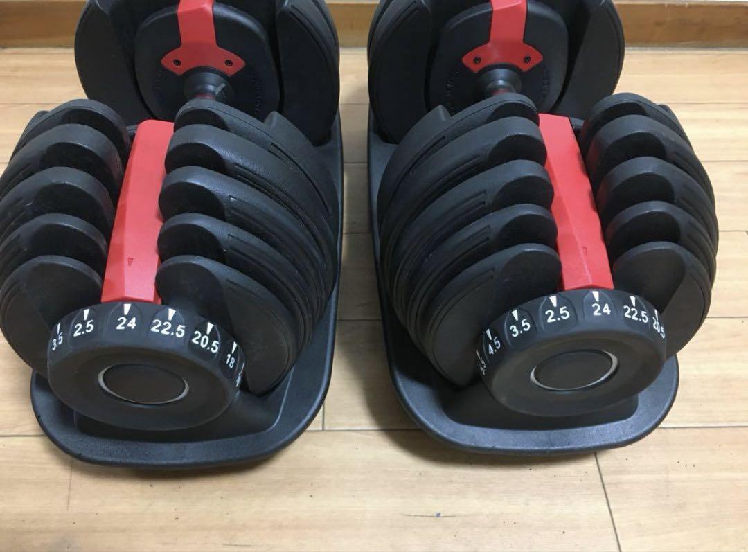 可変ダンベル 2-24kg 2個セット　専用