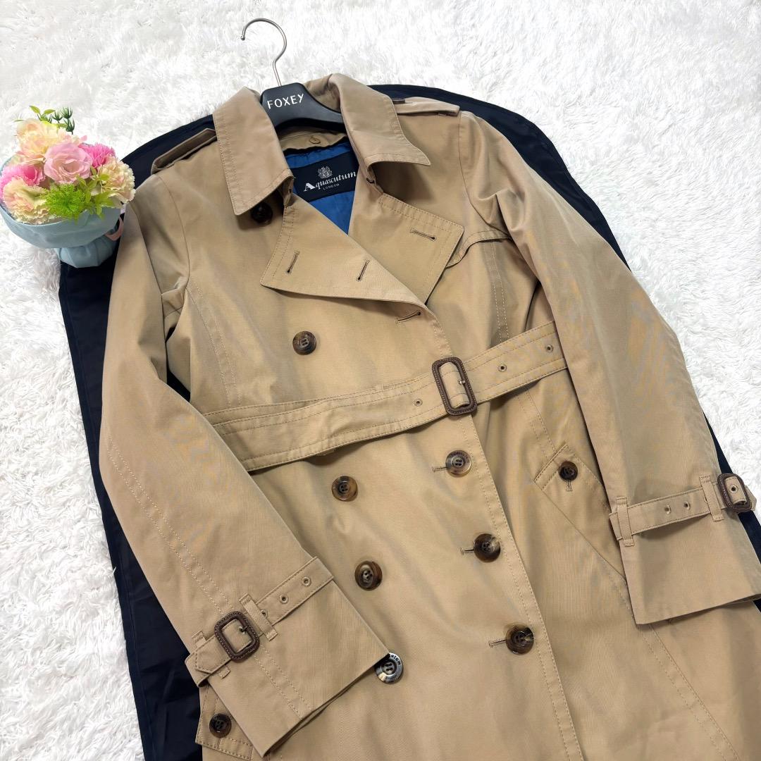 良品✨　Aquascutum アクアスキュータム トレンチコート ライナー付き