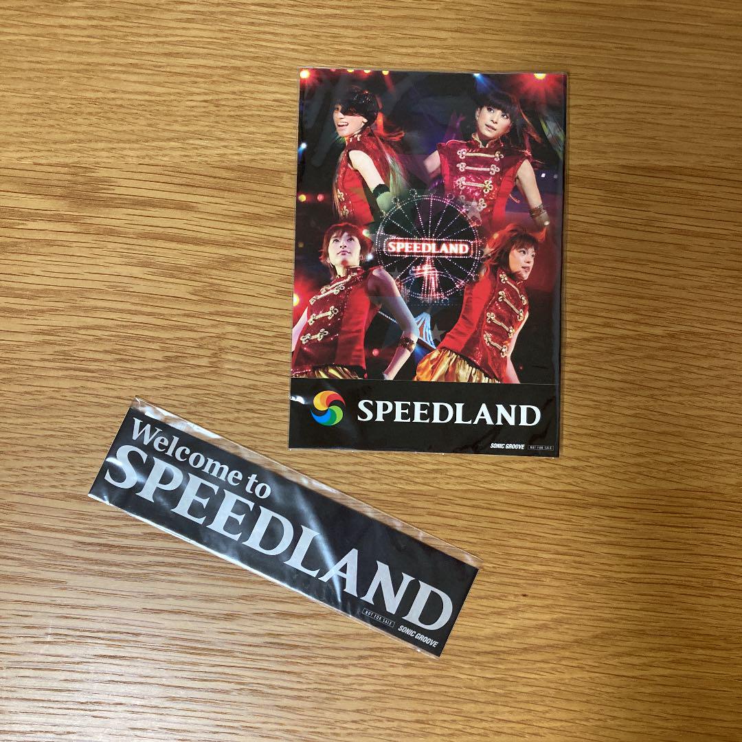 SPEED SPEEDLAND LIVE DVD ステッカー2枚付き