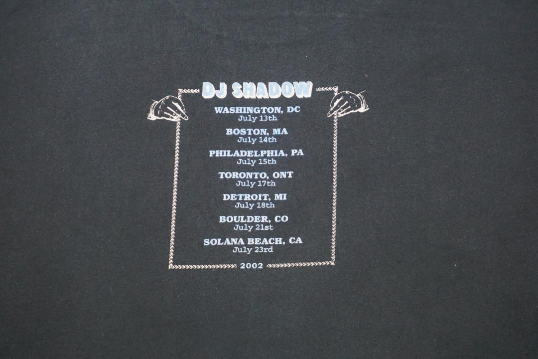 00's DJ Shadow ツアー T シャツ ビンテージ