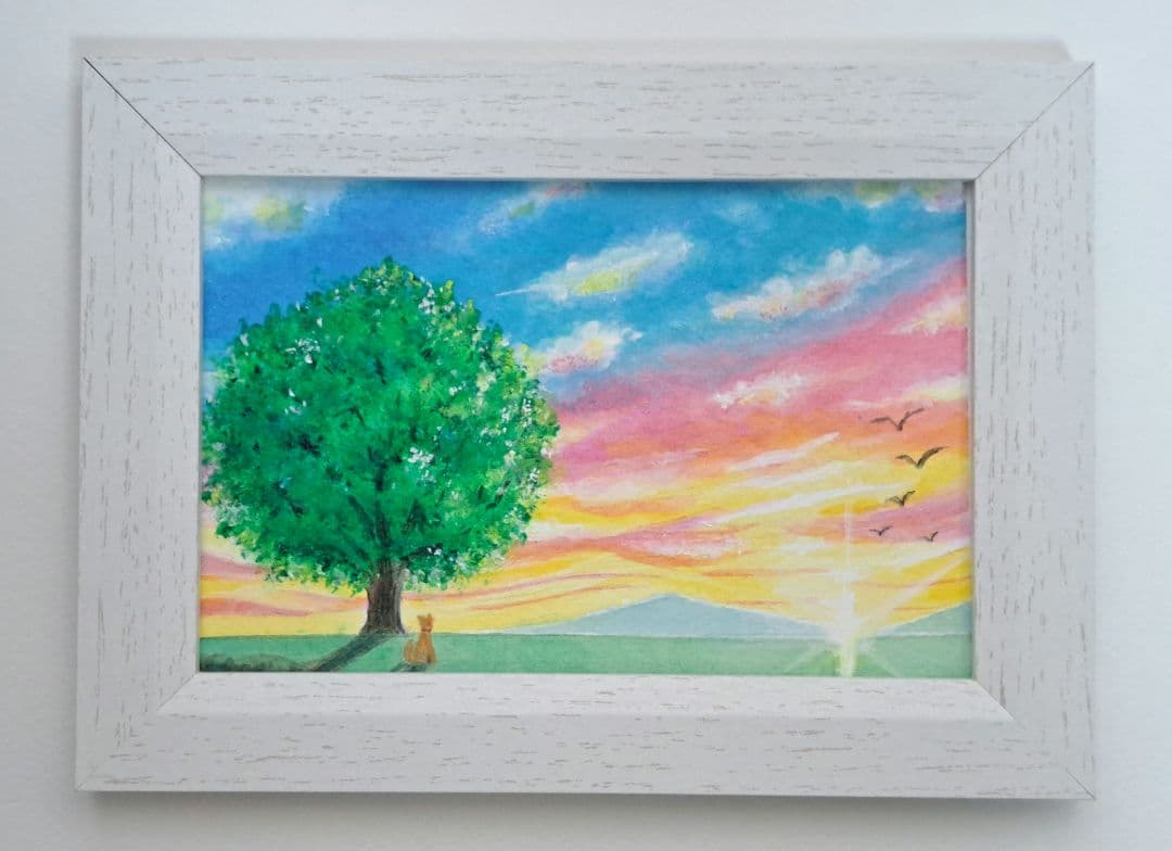 momorin 様専用【大きな木の下で】#43 アクリル画 1,280円 momorin 様専用【大きな木の下で】#43 アクリル画 1,280円