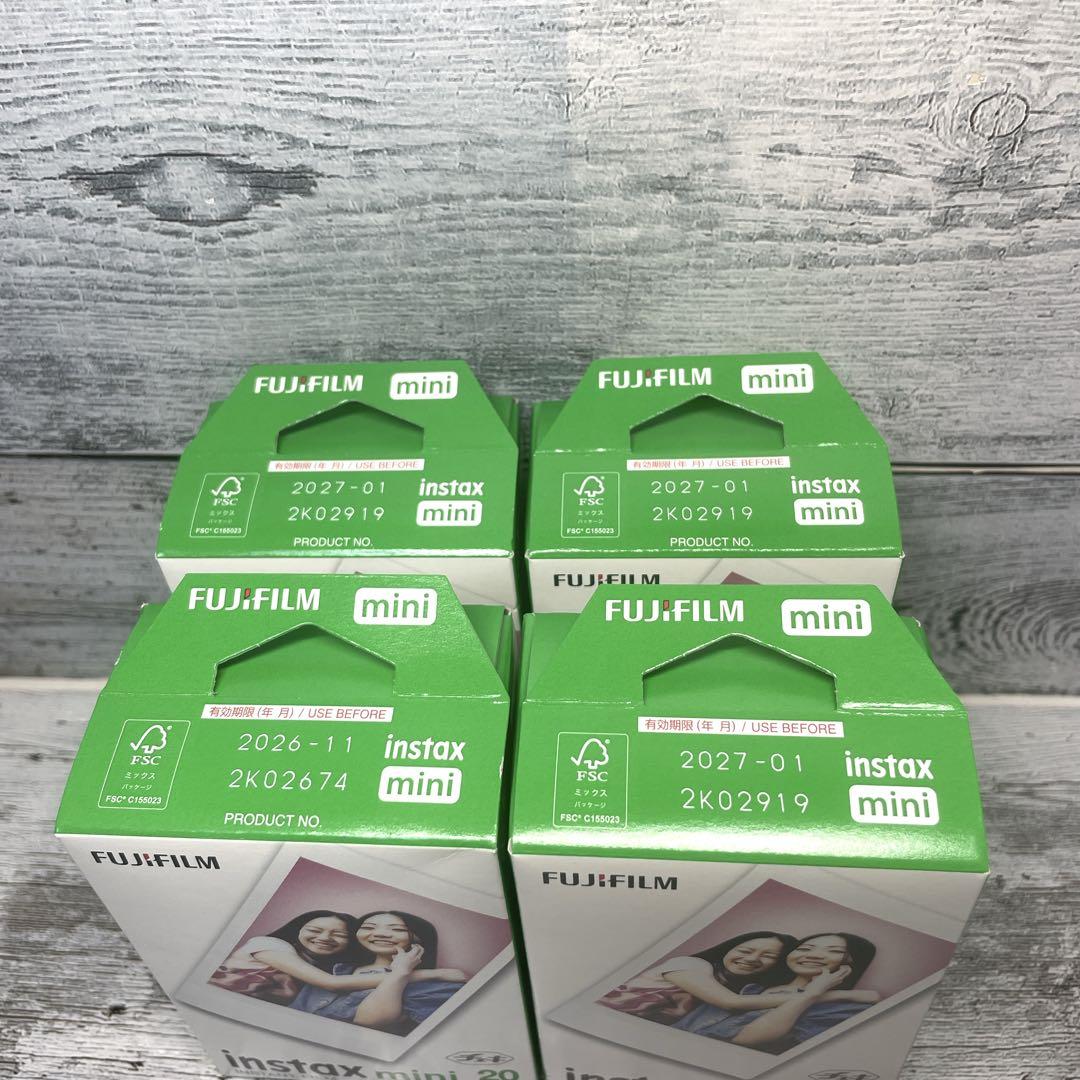 【新品】富士フイルム インスタントカメラ チェキ用フィルム 20枚入