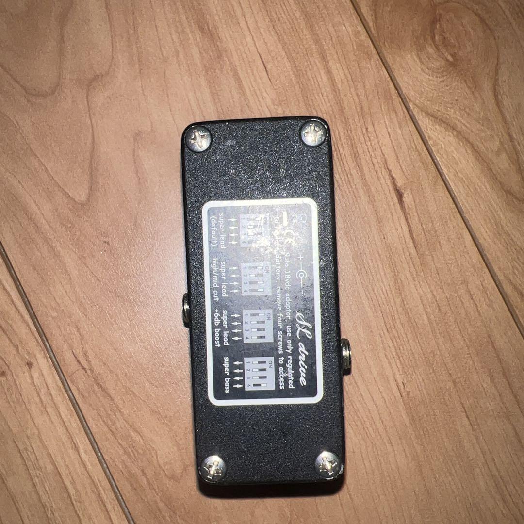 Xotic SL drive オーバードライブエフェクター