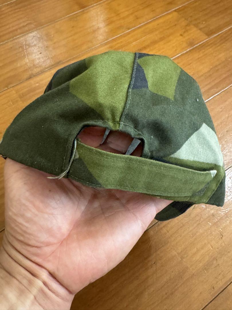 スウェーデン軍 実物 迷彩キャップ スカンジナビアカモ - メルカリ