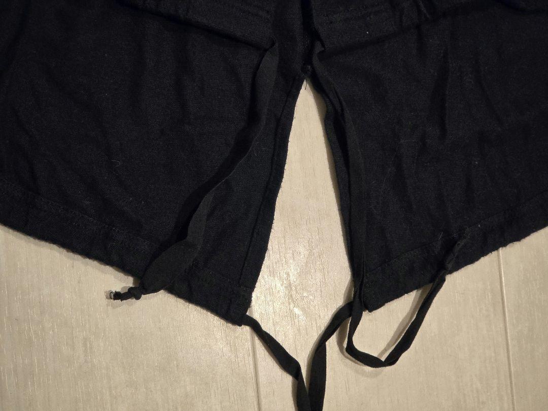 ノースリーズロングシャツ36黒