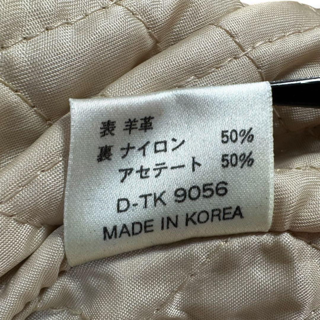 90's アヴィレックス レザー スタジャン ヴァーシティジャケット アーチロゴ