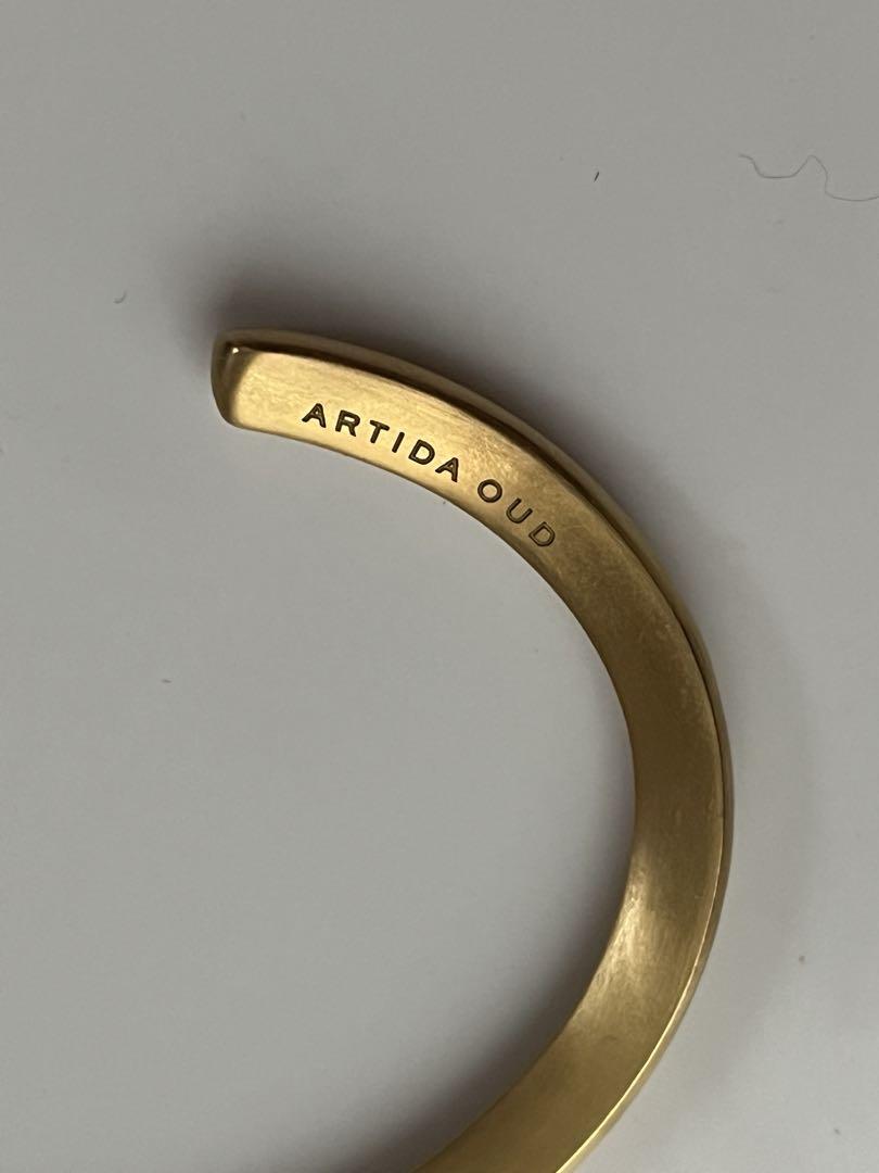 【美品】ARTIDA OUD オーガニック ダルポリッシュ thin バングル