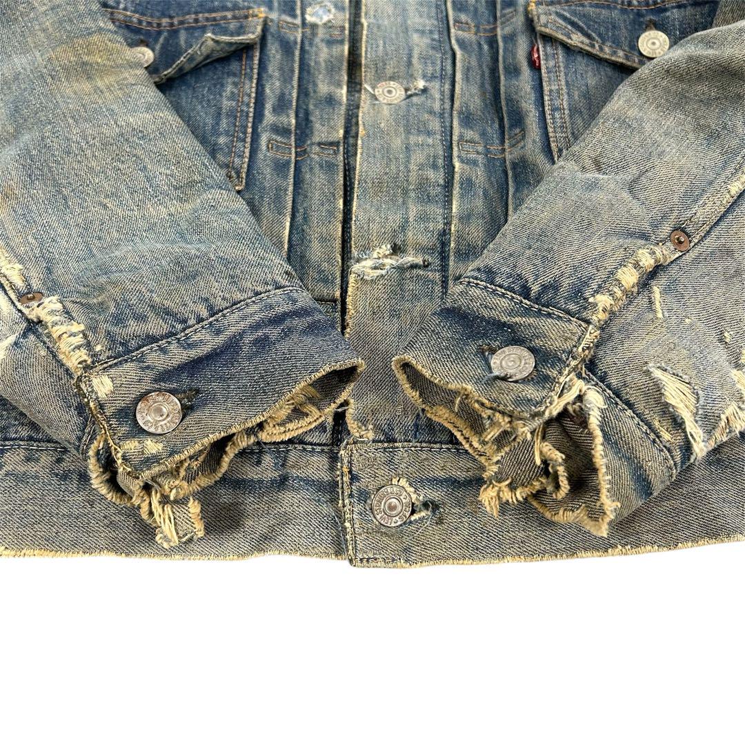 50s Levi's 517xx 2nd BIGE ハギ付き デニムジャケット