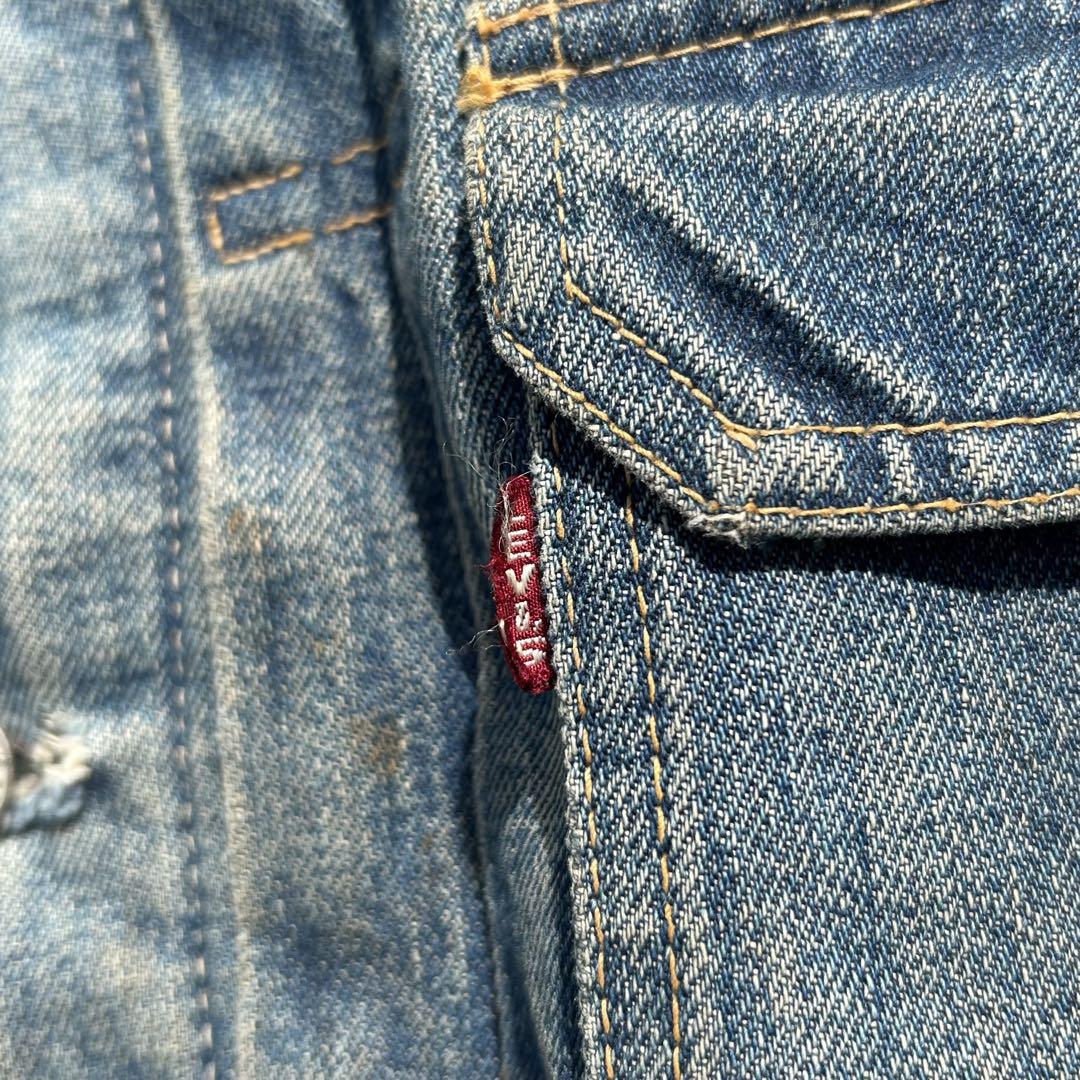 50s Levi's 517xx 2nd BIGE ハギ付き デニムジャケット