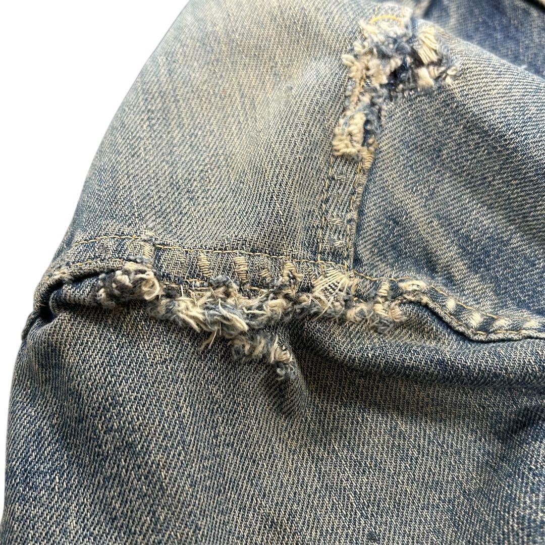50s Levi's 517xx 2nd BIGE ハギ付き デニムジャケット