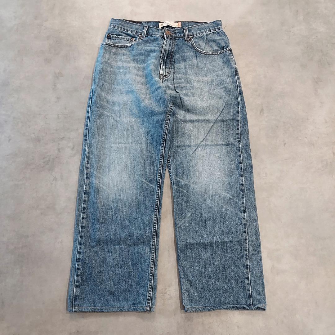 リーバイス569 Levis W32 ブルーデニム 青 00s ヒゲ 14580