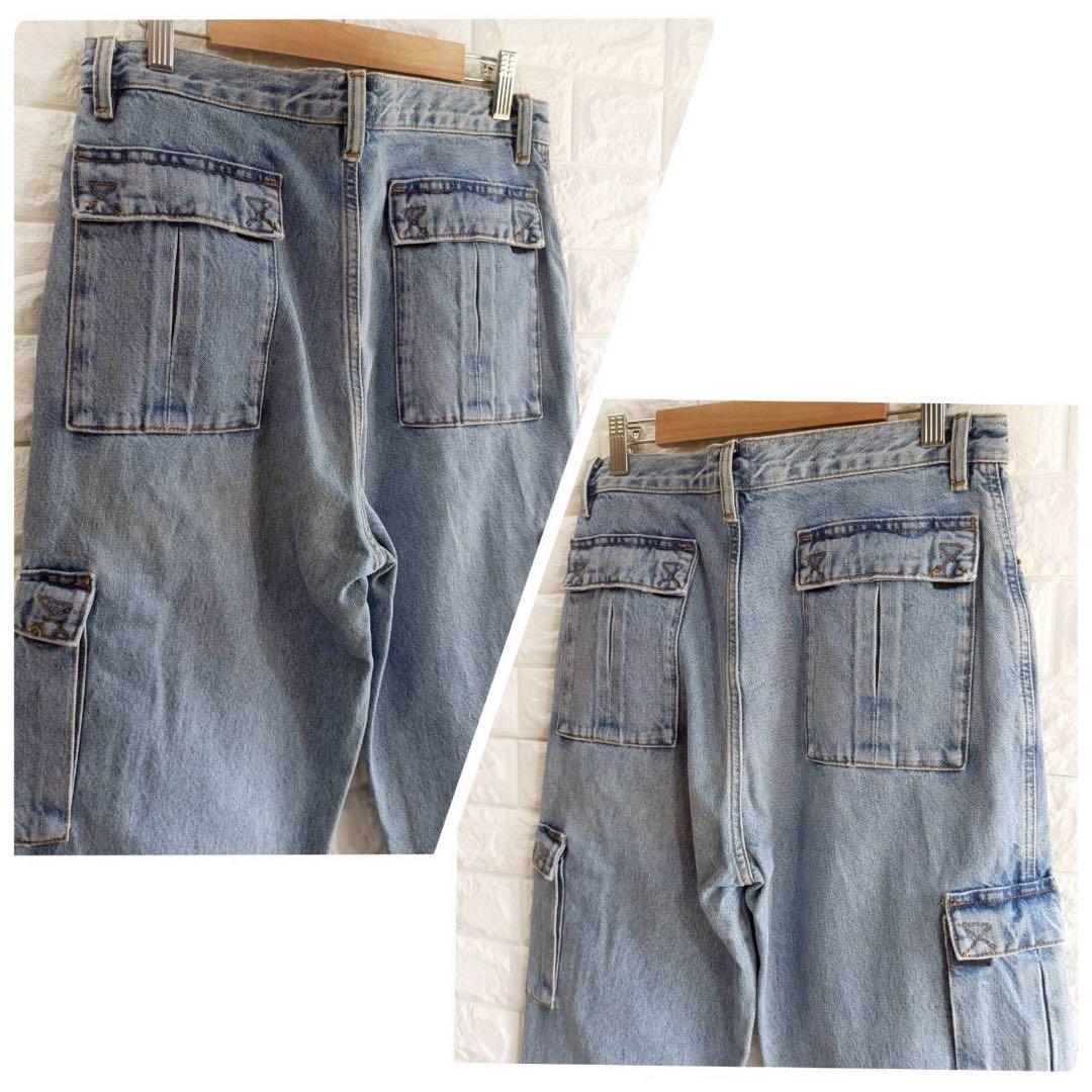 【未使用】トミー ジーンズ × マーティンローズ デニム カーゴ パンツ 30①