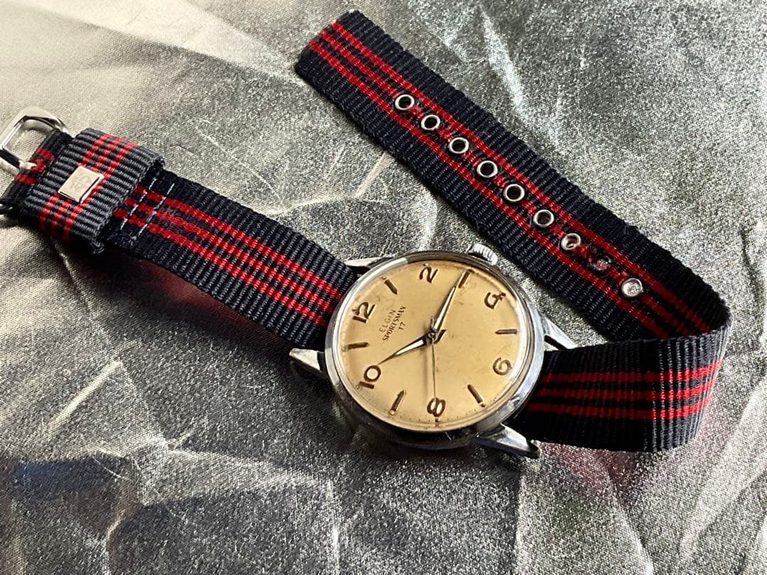 ★名門OLD.ELGIN❣️1950-1960年代ELGIN Sportsman❣️