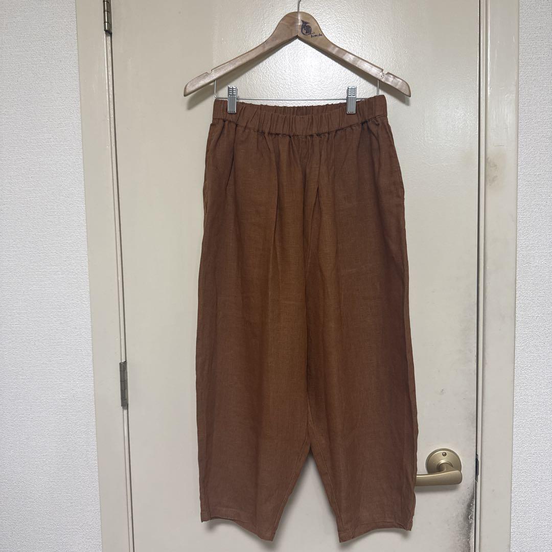 タンディ　オローネ　麻バルーンパンツ