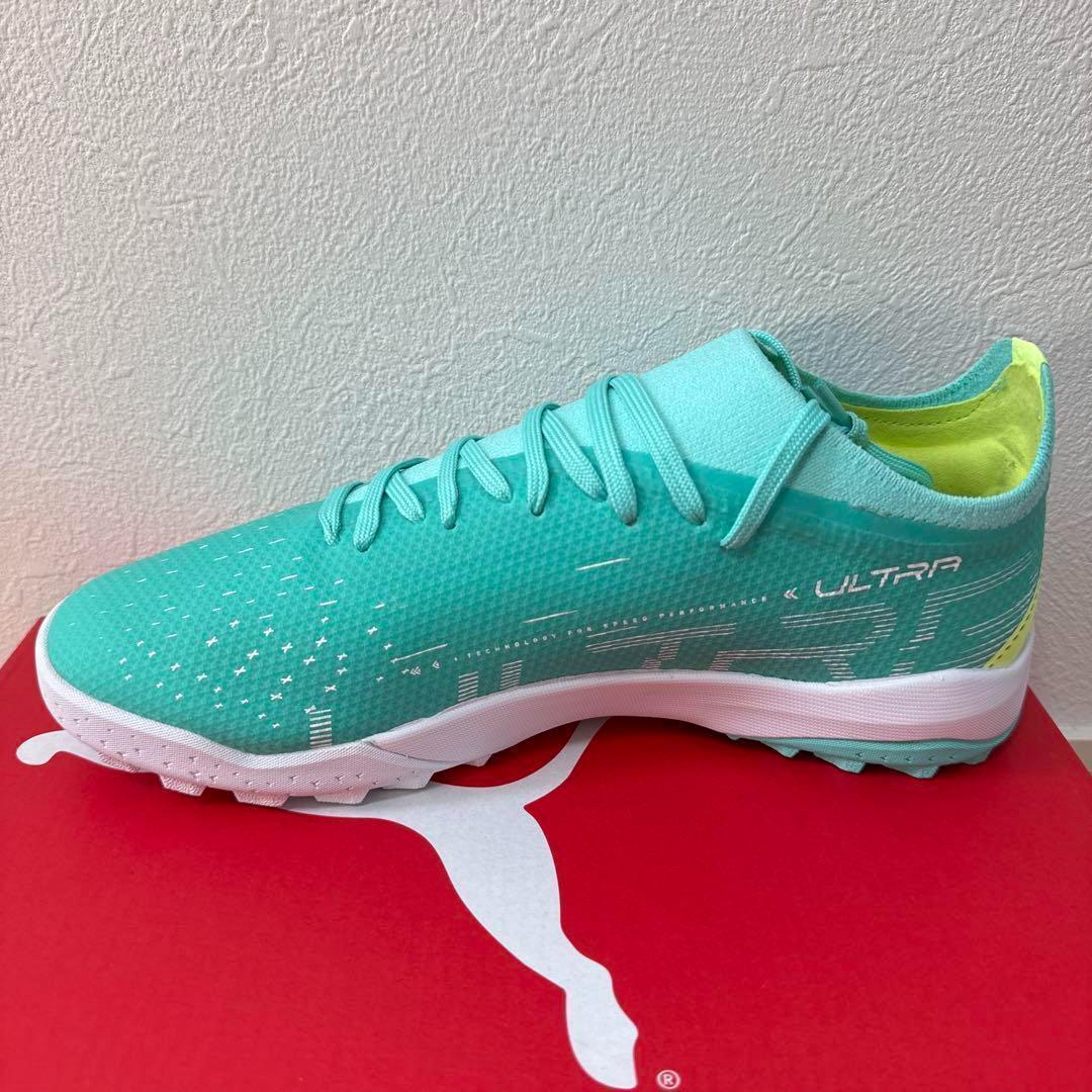 新品　PUMA ウルトラマッチTT サッカー　トレシュー　ミント　25.5cm