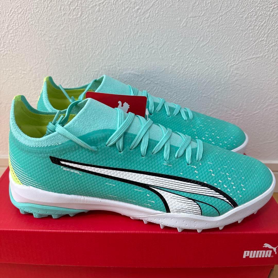 新品　PUMA ウルトラマッチTT サッカー　トレシュー　ミント　25.5cm