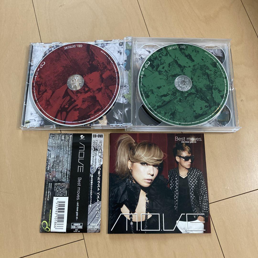 【即購入ok!!】m.o.v.e 3枚組ベストアルバム DVD付 廃盤